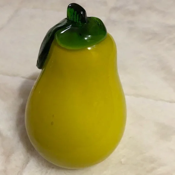 Vintage murano glass pear - Picture 2 of 7